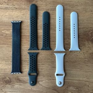 Apple sports bands and braided solo loop watch band 44mm
